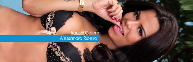 Brazilian glamour girl Alessandra Ribeiro returns to trans500.com